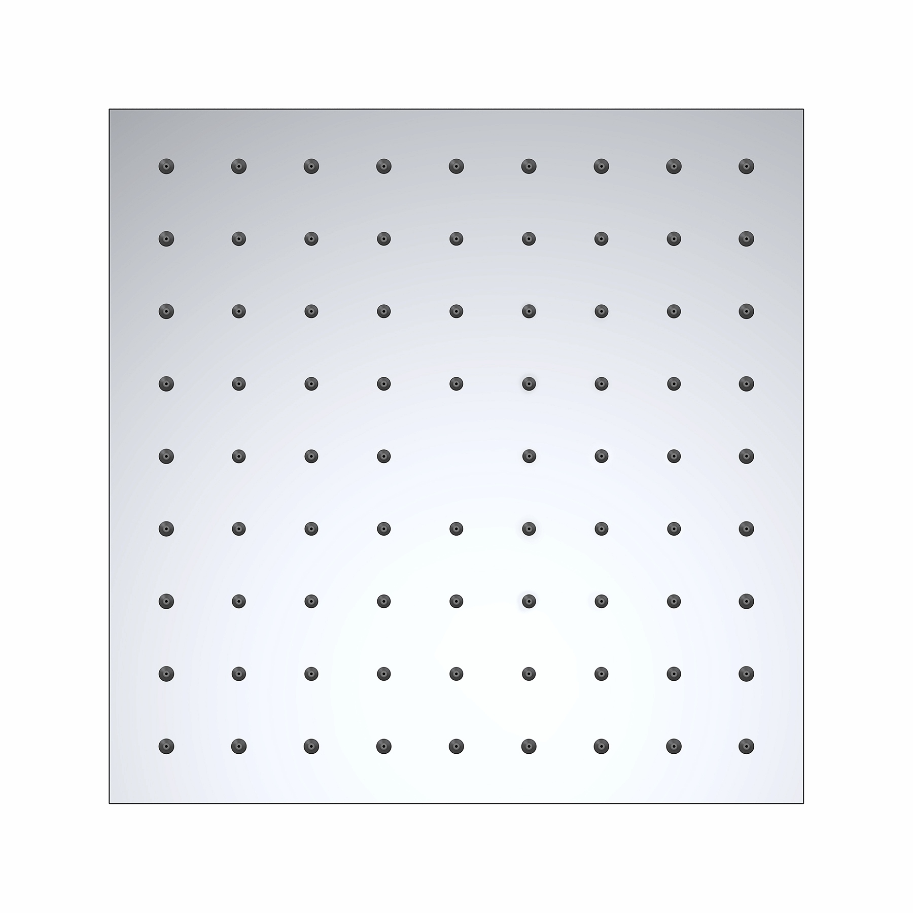 A13301 10-inch Single jet Square Rain Shower Head