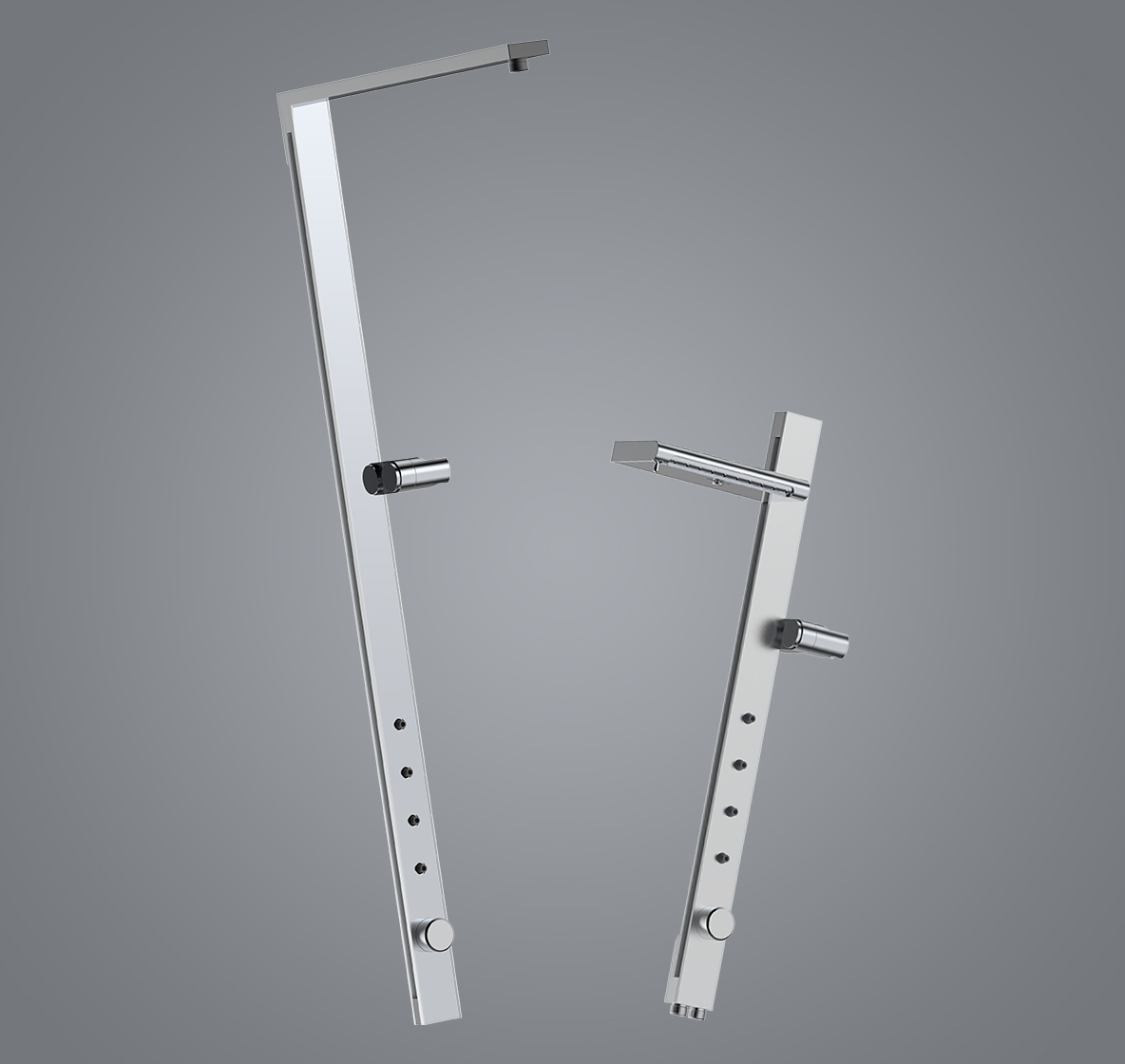 Shower Rail & Sliding Bar