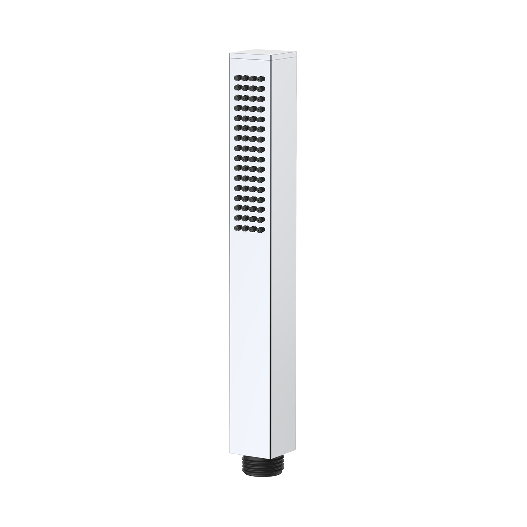 B10801 Single Jet Square Hand Shower