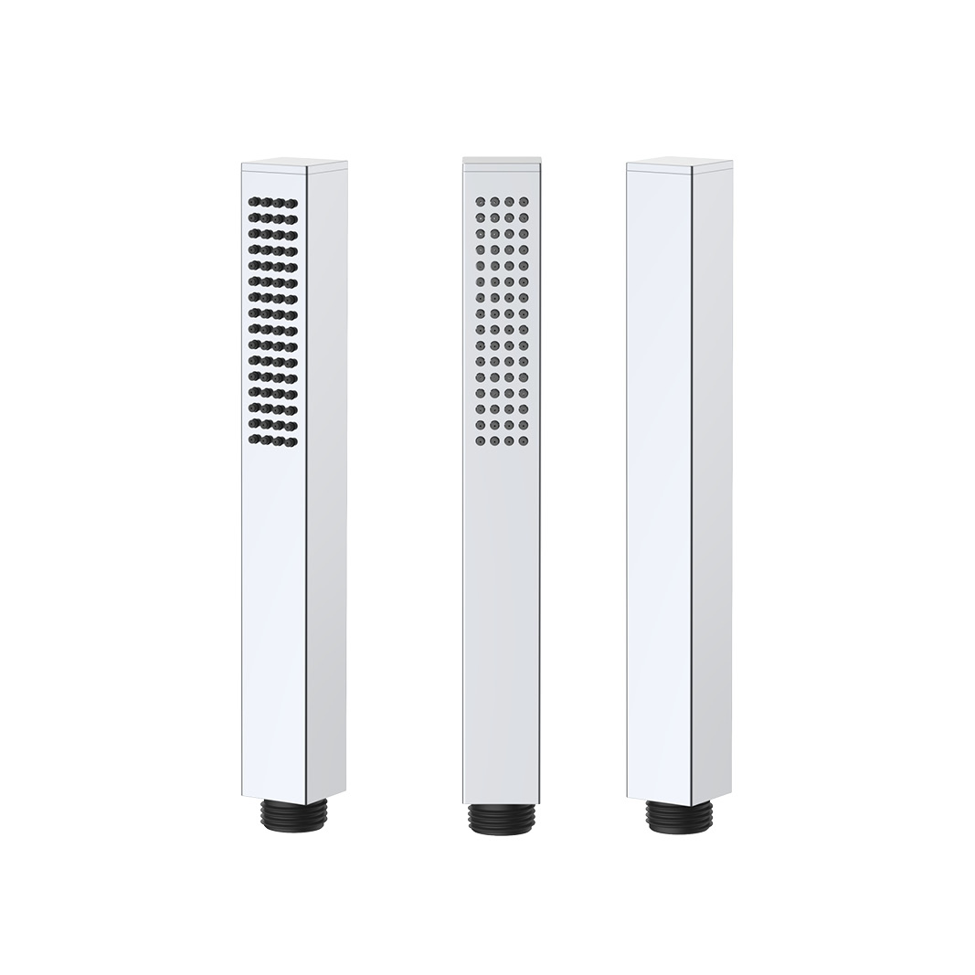 B10801 Single Jet Square Hand Shower