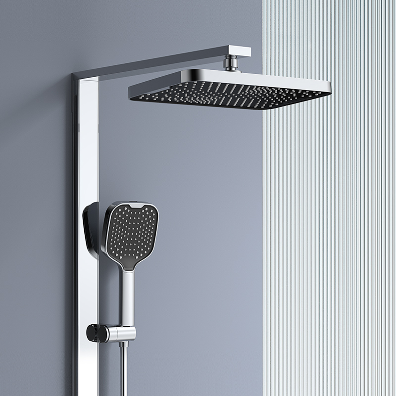 A14401 Single Jet Square Rain Shower Head