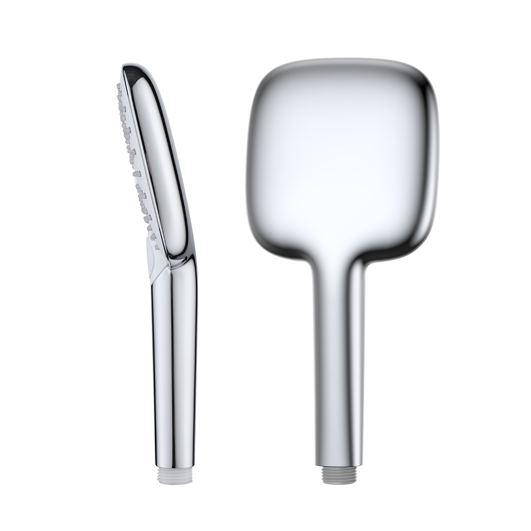 B80631 3-Jet Square Hand Shower