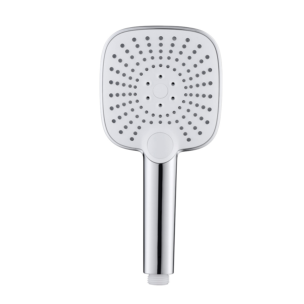 B80631 3-Jet Square Hand Shower