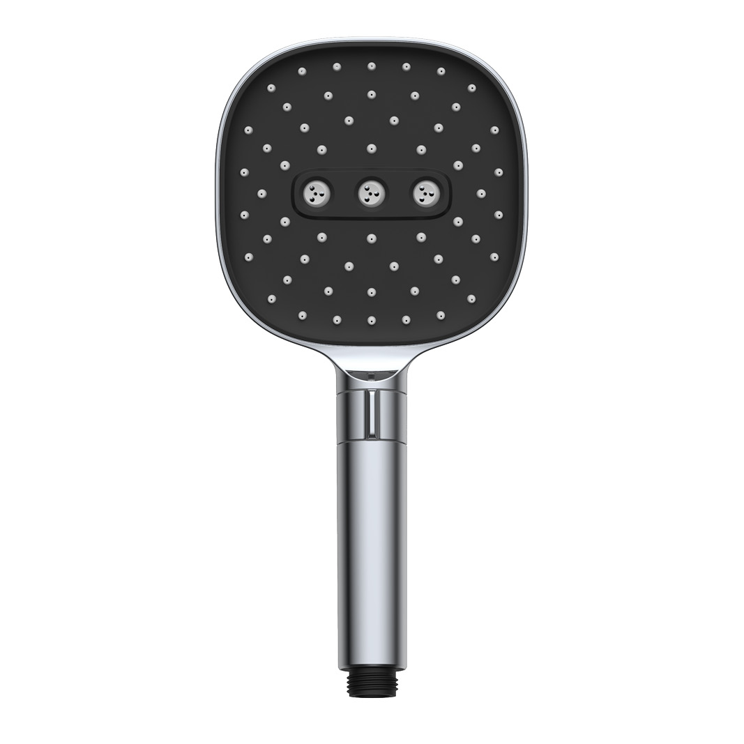 B90820 2-Jet Square Hand Shower