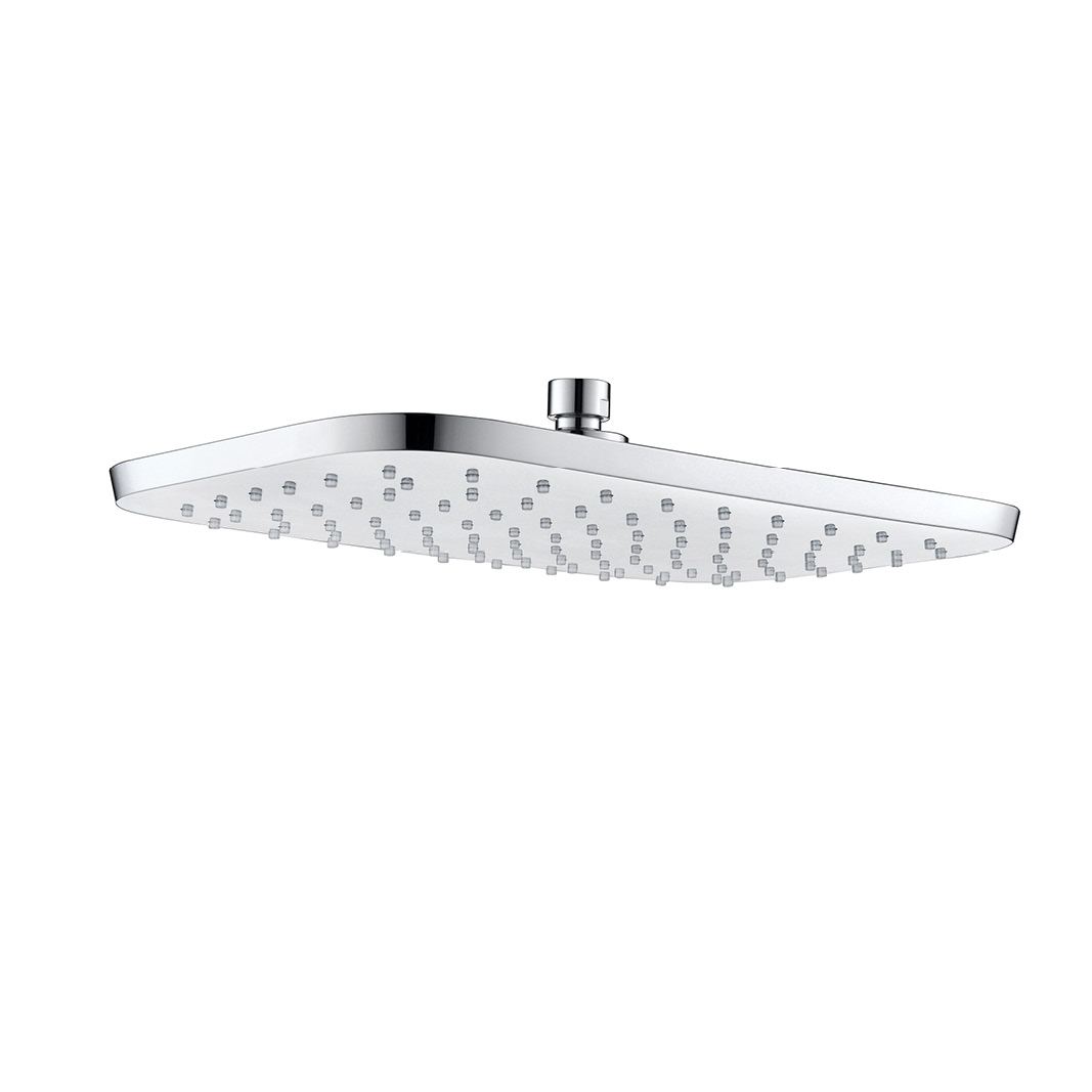 A13801 Single Jet Square Rain Shower Head