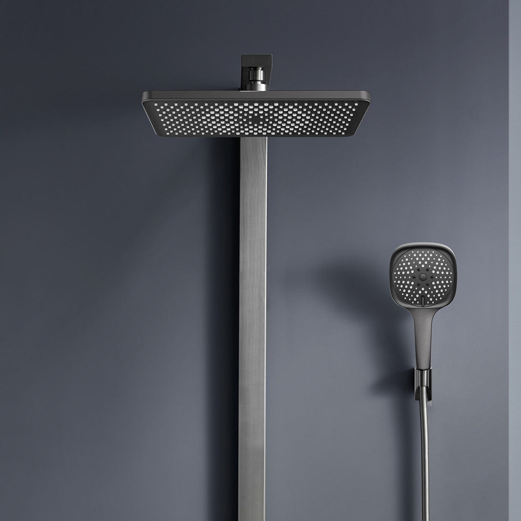 A16101 Single Jet Square Rain Shower Head