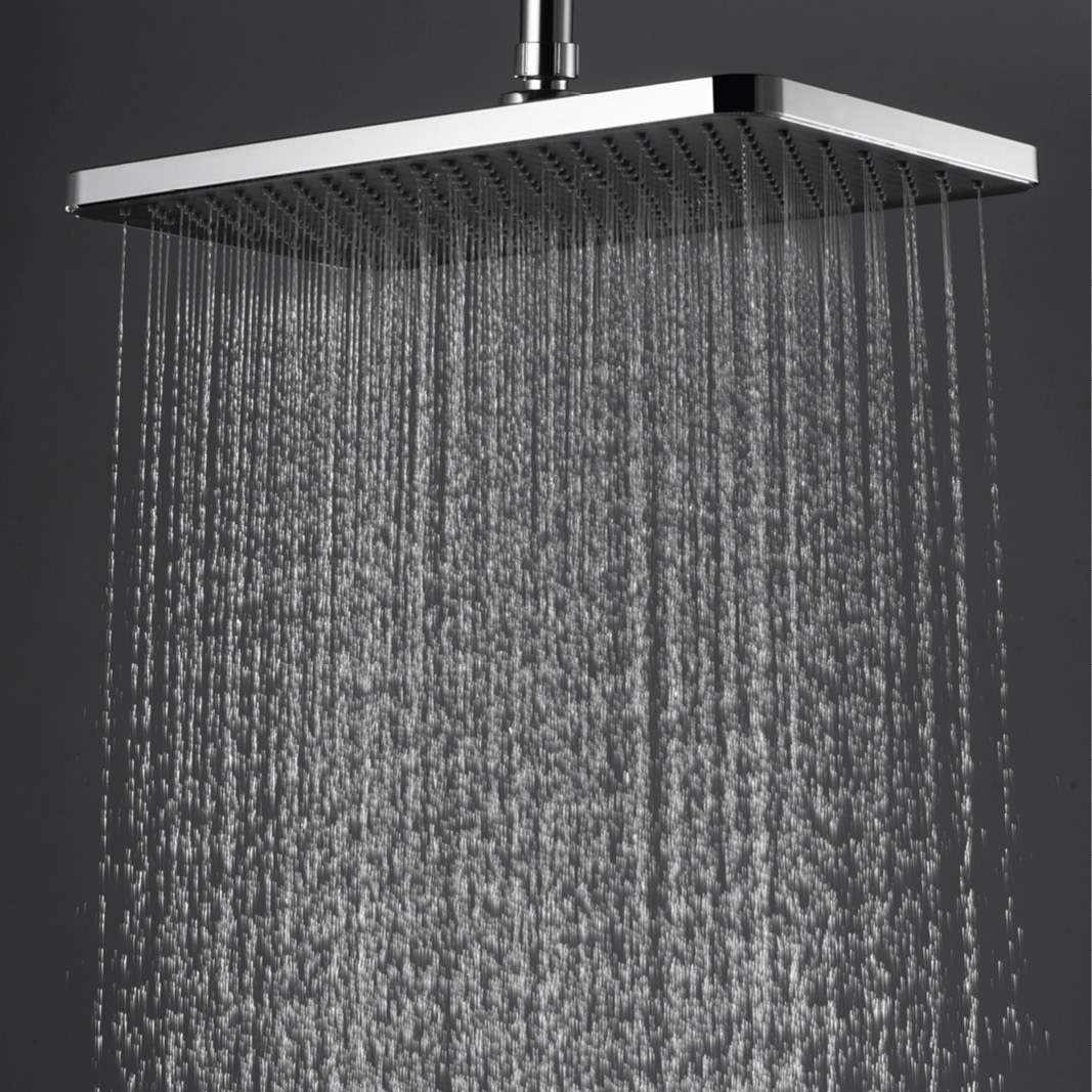 A16101 Single Jet Square Rain Shower Head