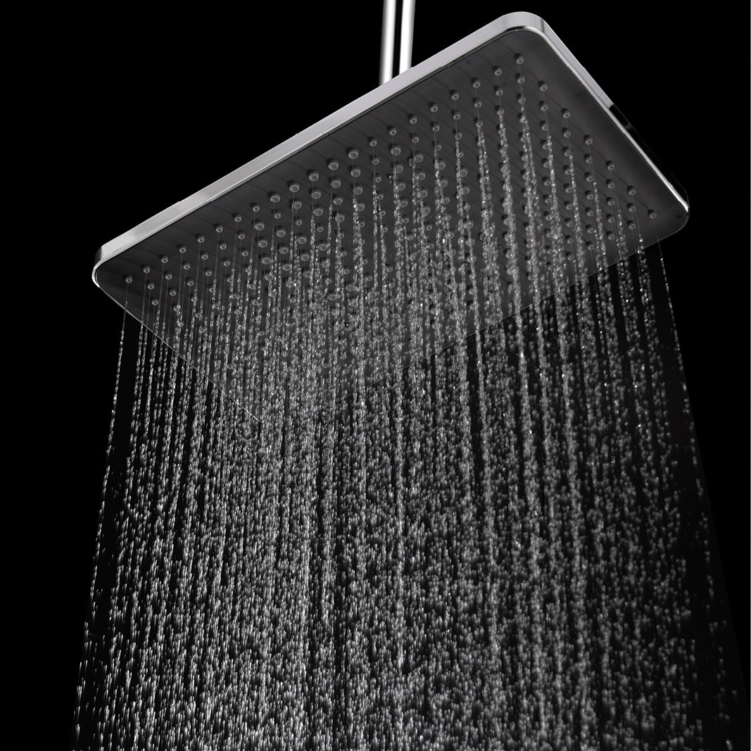 A16101 Single Jet Square Rain Shower Head