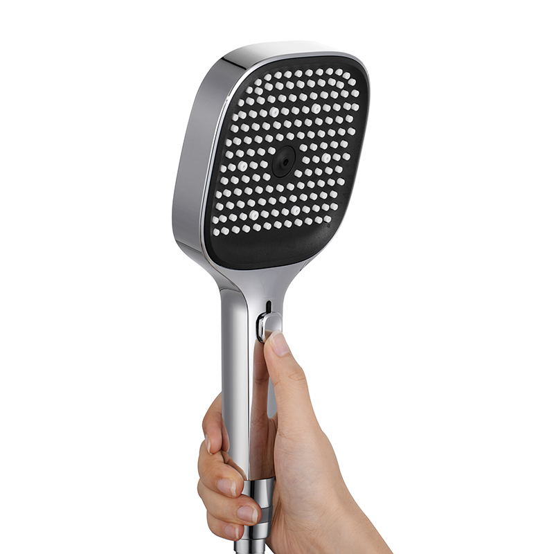 B91330 3-Jet Square Hand Shower