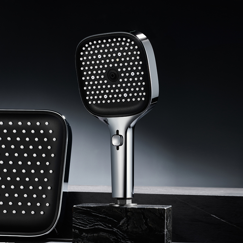 B91330 3-Jet Square Hand Shower