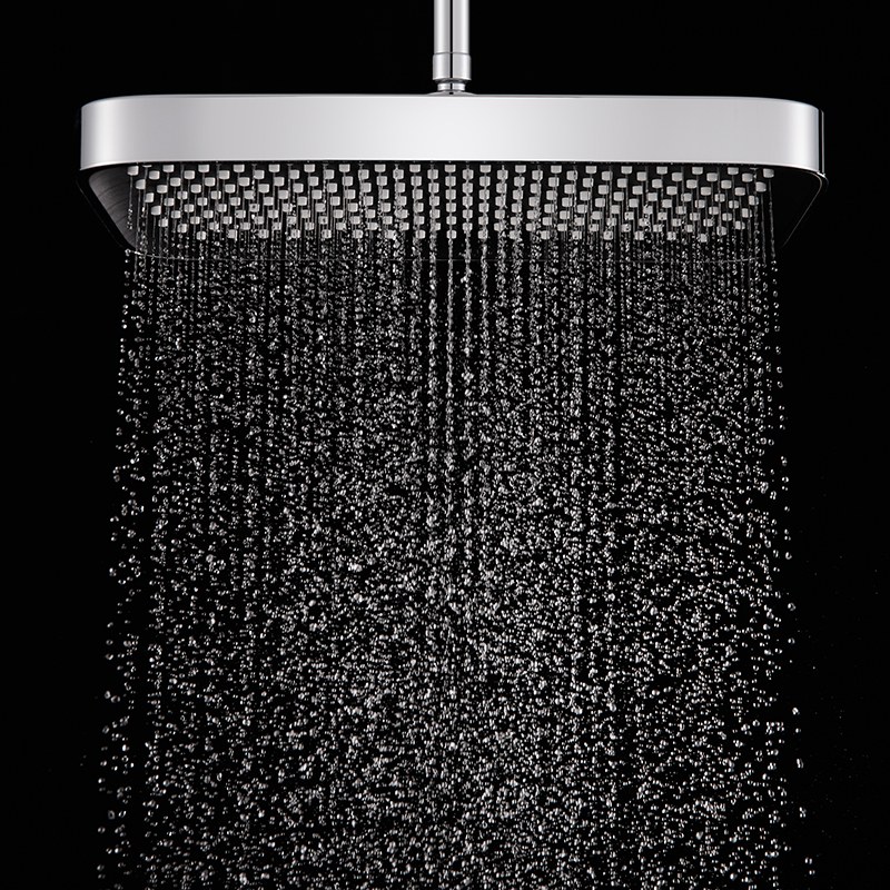 A14801 Single Jet Square Rain Shower Head